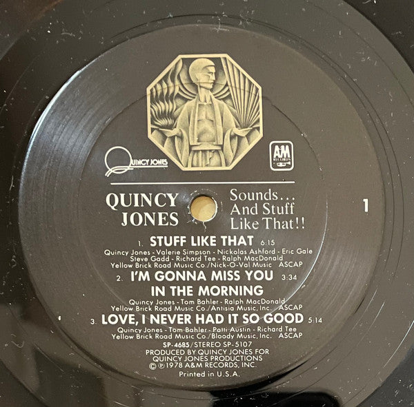 Quincy Jones - Sounds ... And Stuff Like That!! - LP 3