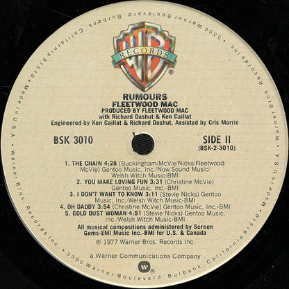 Fleetwood Mac - Rumours - LP 4