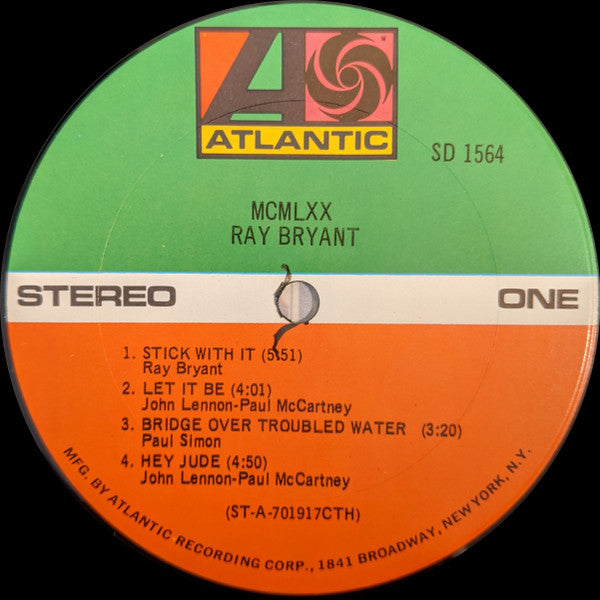 Ray Bryant - MCMLXX - LP 3