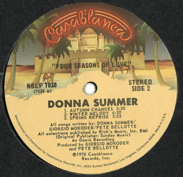 Donna Summer - Four Seasons Of Love - LP 4