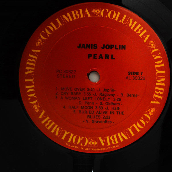 Janis Joplin - Pearl - LP 3