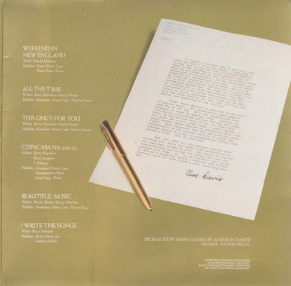 Barry Manilow - Greatest Hits - LP 3