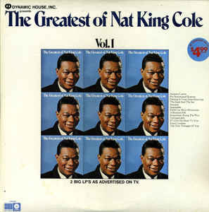 Nat King Cole - The Greatest Of Nat King Cole Volume 1 - LP