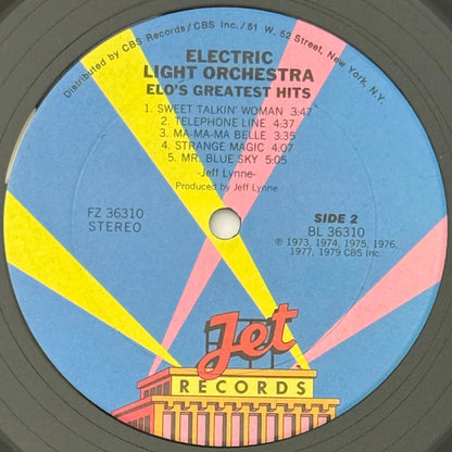 Electric Light Orchestra - ELO's Greatest Hits - Vinyl, LP, Compilation, Stereo 4