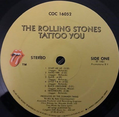 Rolling Stones - Tattoo You - LP 4