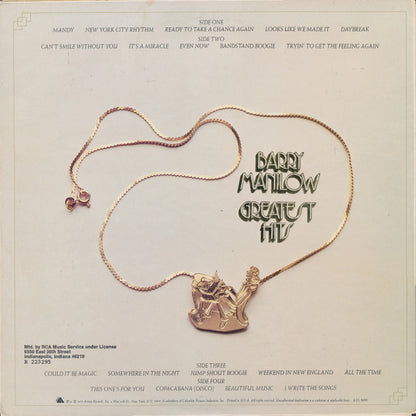 Barry Manilow - Greatest Hits - LP 4