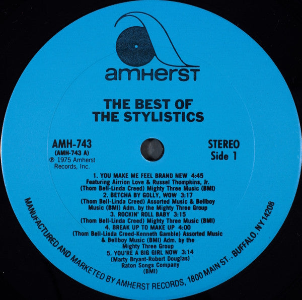 The Stylistics - The Best Of The Stylistics - LP 3