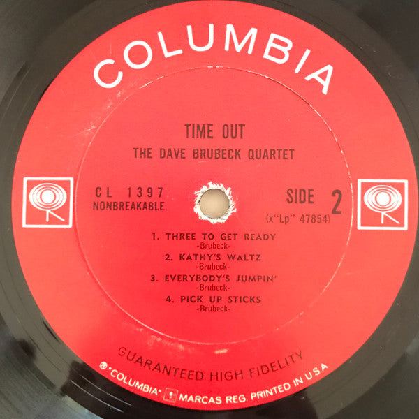 The Dave Brubeck Quartet - Time Out - LP 3