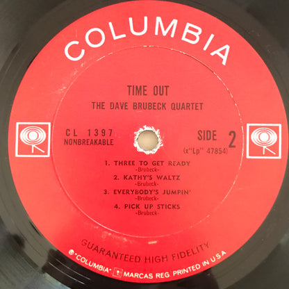 The Dave Brubeck Quartet - Time Out - LP 3