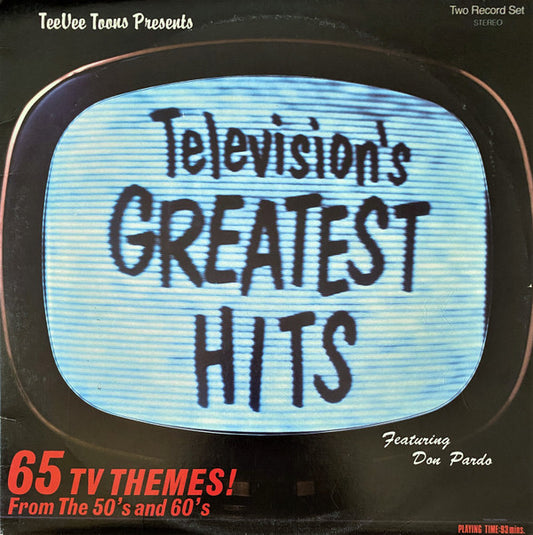 VAR - Television's Greatest Hits (TV THEME SONGS) - VINTAGE vinyl record for sale