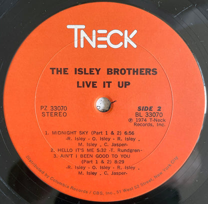 The Isley Brothers - Live It Up - LP 4