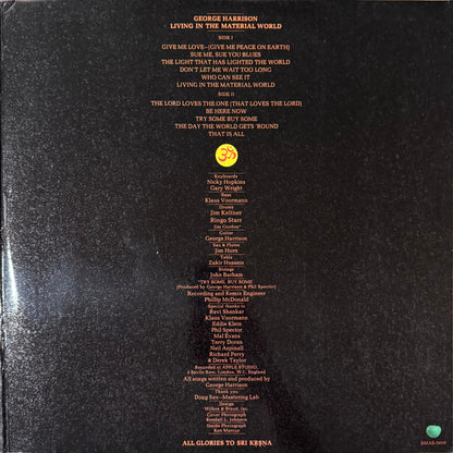 George Harrison - Living In The Material World - Vinyl, LP, Album 3