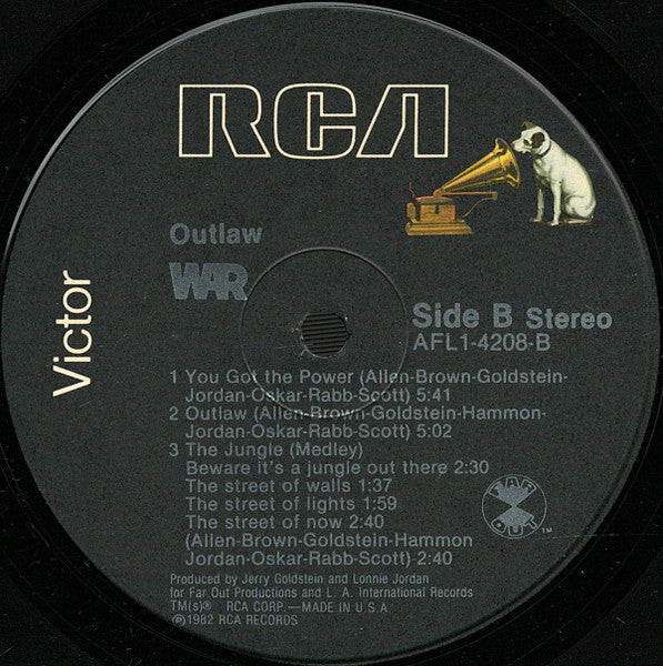 War - Outlaw - LP 4