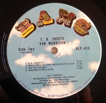 Van Morrison - T.B. Sheets - LP 4