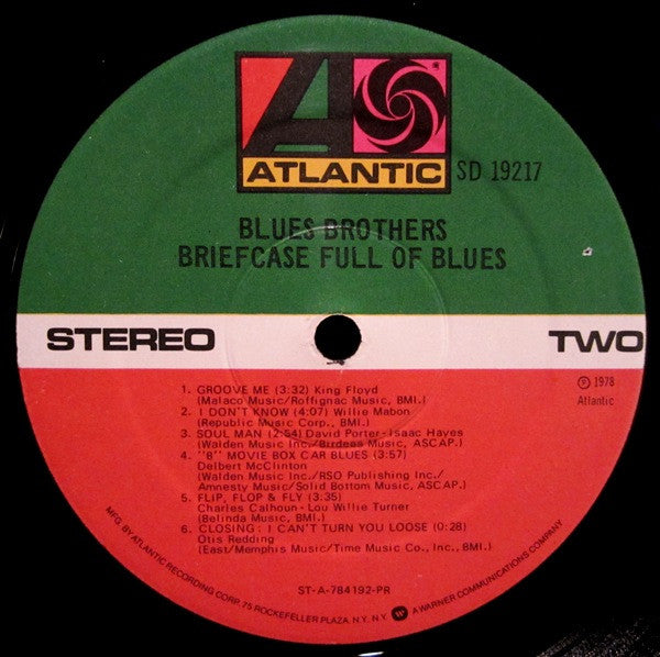 Blues Brothers - Briefcase Full Of Blues - LP 4