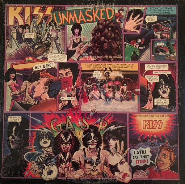 Kiss - Unmasked - LP
