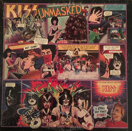 Kiss - Unmasked - LP
