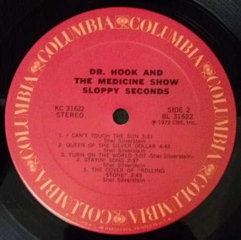 Dr. Hook And The Medicine Show - Sloppy Seconds - LP 5