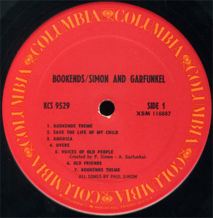 Simon & Garfunkel - Bookends - LP 3