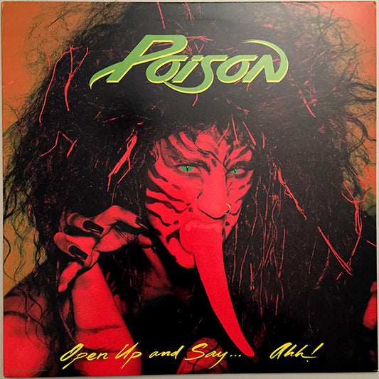 Poison - Open Up and Say...Ahh! - VINTAGE vinyl record for sale