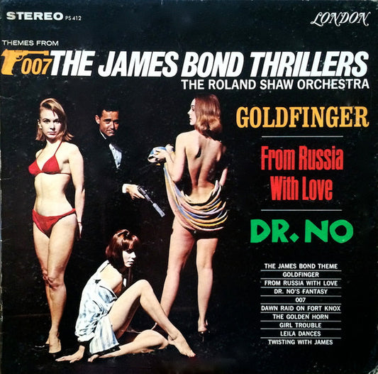VAR - Themes From The James Bond Thrillers - VINTAGE vinyl record for sale