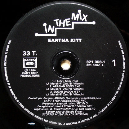 Eartha Kitt - I Love Men - LP 3