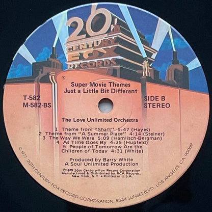 The Love Unlimited Orchestra - Super Movie Themes - Just A Little Bit Different - LP 4