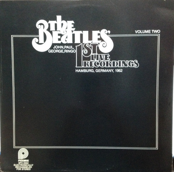 The Beatles - 1st Live Recordings Vol 2 - VINTAGE vinyl record for sale