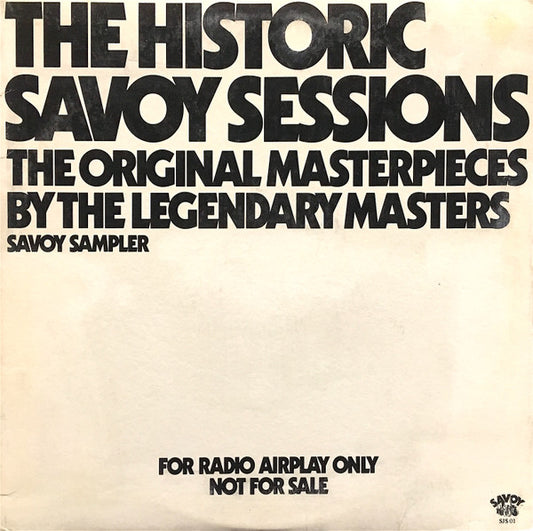 VAR - The Historic Savoy Sessions - LP