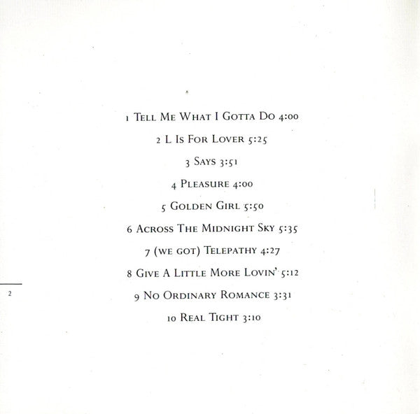 Al Jarreau - L Is For Lover - LP 4