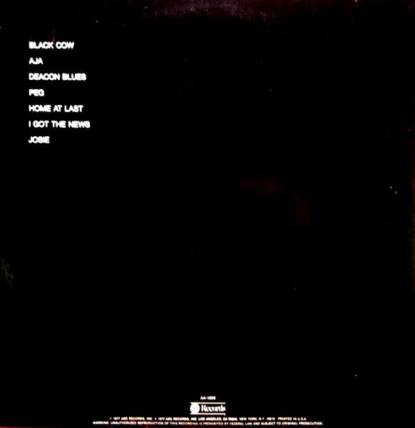 Steely Dan - Aja - LP 3