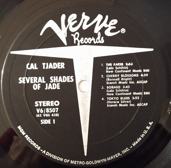 Cal Tjader - Several Shades Of Jade - LP 4