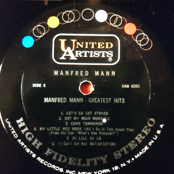 Manfred Mann - Greatest Hits - LP 4
