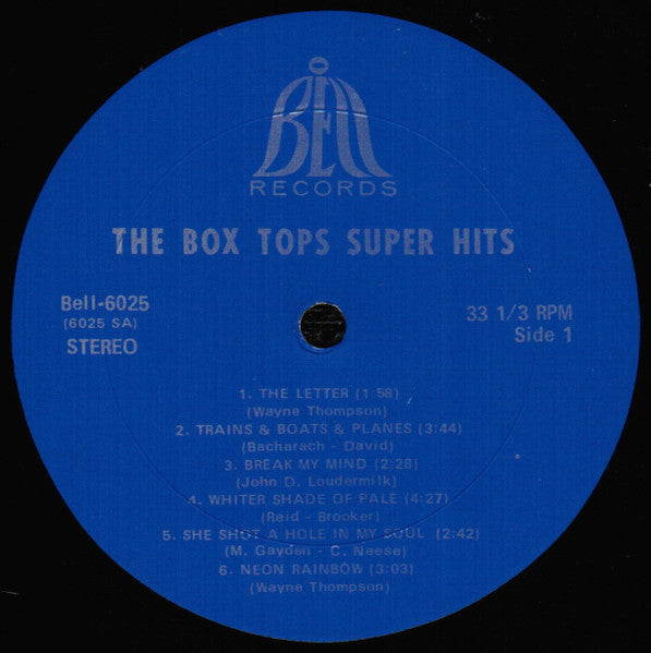 The Box Tops - Super Hits - LP 3
