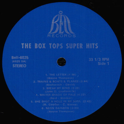 The Box Tops - Super Hits - LP 3