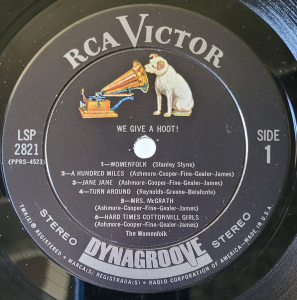 The Womenfolk, The Villagers - We Give A Hoot! - LP 3
