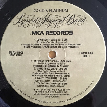 Lynyrd Skynyrd Band - Gold & Platinum - LP 4