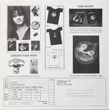 The Steve Miller Band* - Book Of Dreams - Vinyl, LP, Album 9