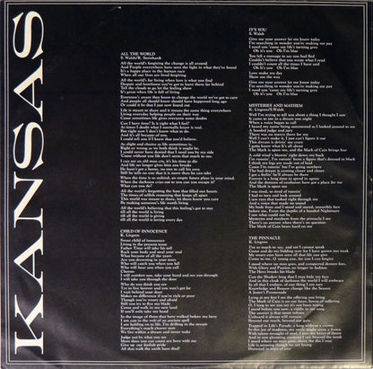 Kansas - Masque - LP 4