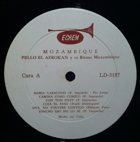 Pello El Afrokan Y Su Ritmo Mozambique - Mozambique - LP 3