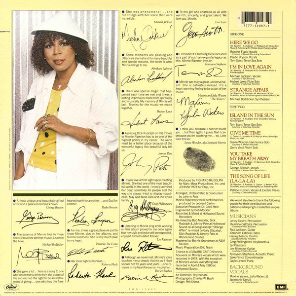 Minnie Riperton - Love Lives Forever - LP 2