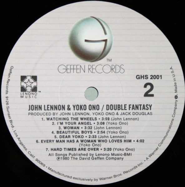John Lennon & Yoko Ono - Double Fantasy - LP 4