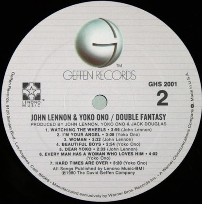John Lennon & Yoko Ono - Double Fantasy - LP 4