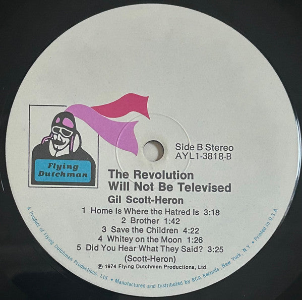 Gil Scott-Heron - The Revolution Will Not Be Televised - LP 4