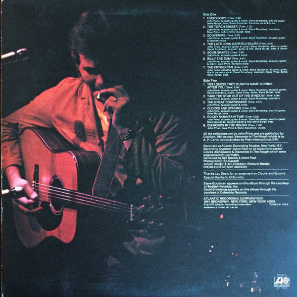John Prine - Diamonds In The Rough - LP 2