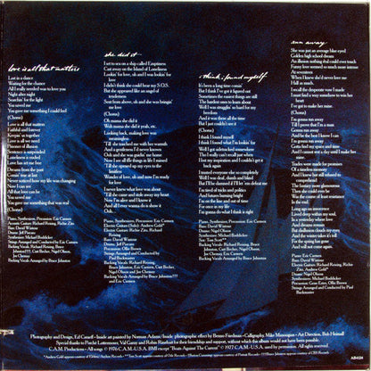 Eric Carmen - Boats Against The Current - LP 3