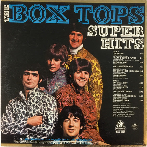 The Box Tops - Super Hits - LP 2