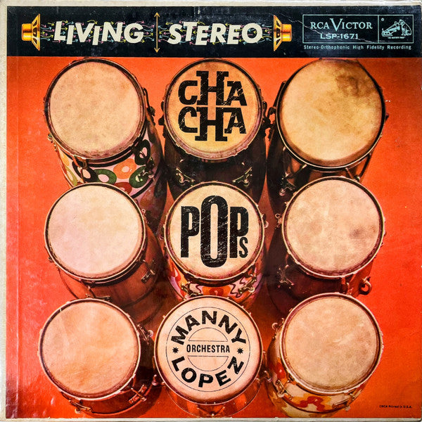 Manny Lopez - Cha Cha Pops - VINTAGE vinyl record for sale