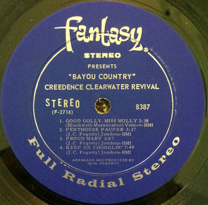Creedence Clearwater Revival - Bayou Country - LP 4