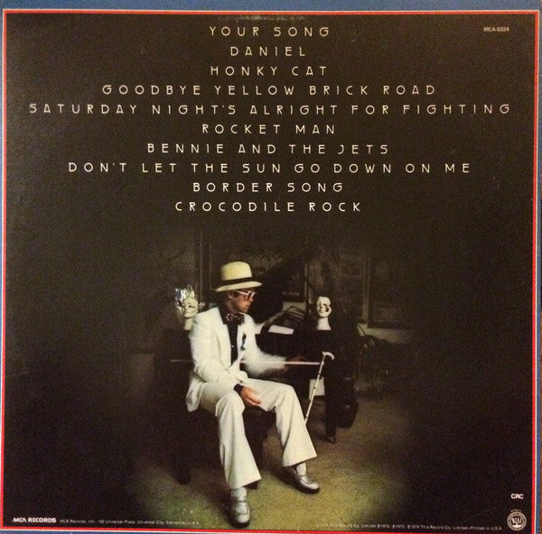 Elton John - Greatest Hits - LP 2